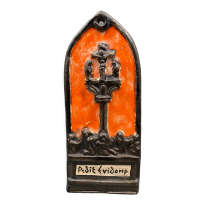 Plaque en plâtre style breton