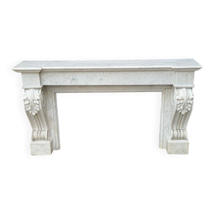 Cheminée de style charles - marbre