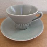 Tasses café tons pastels