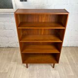 Scandinavian open library in teak, 60s