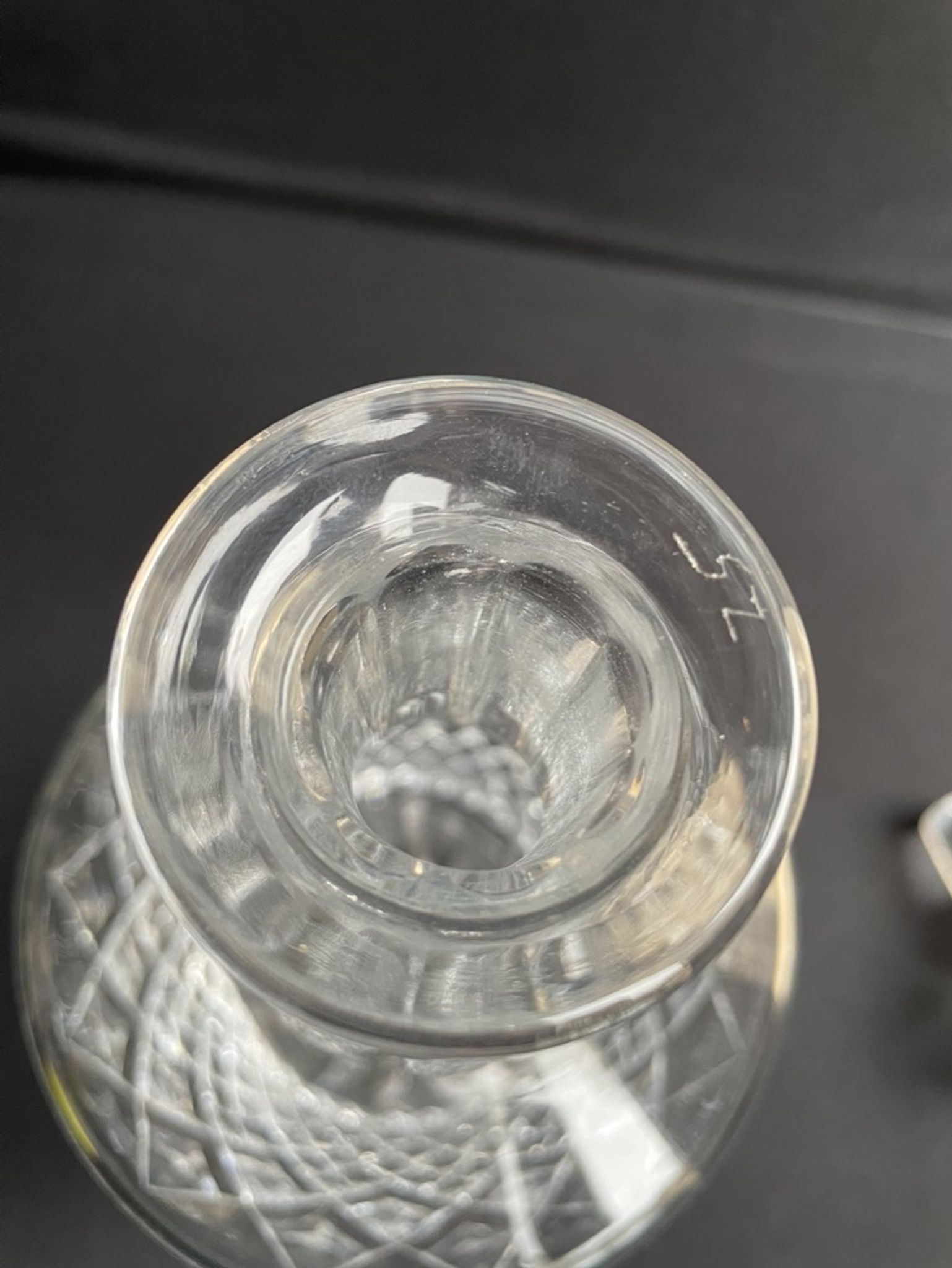 Carafe - Art Deco - Blown and cut crystal