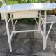 Bureau rotin et sa chaise
