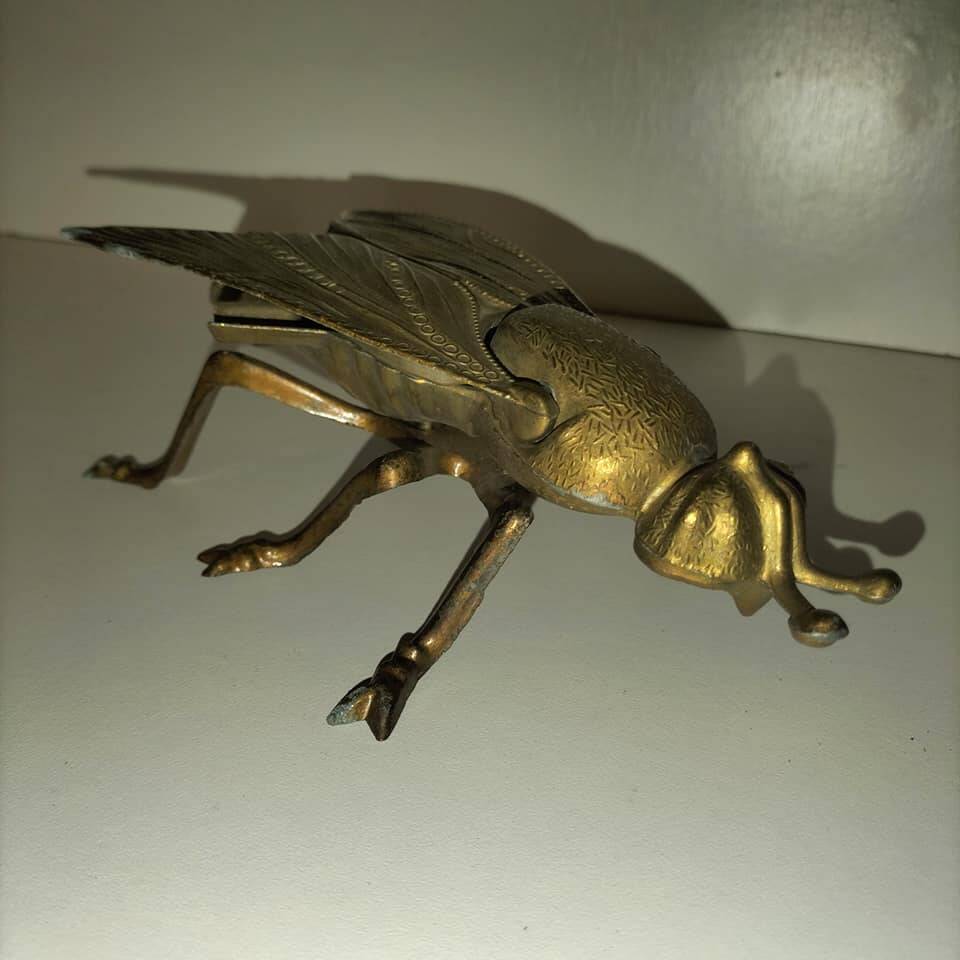 Vintage fly ashtray