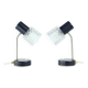 Lot de 2 lampes de table par Lustry, Tchécoslovaquie, années 1960