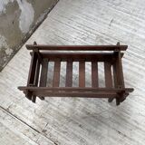 Small modernist oak planter from the 1950s