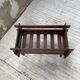 Small modernist oak planter from the 1950s
