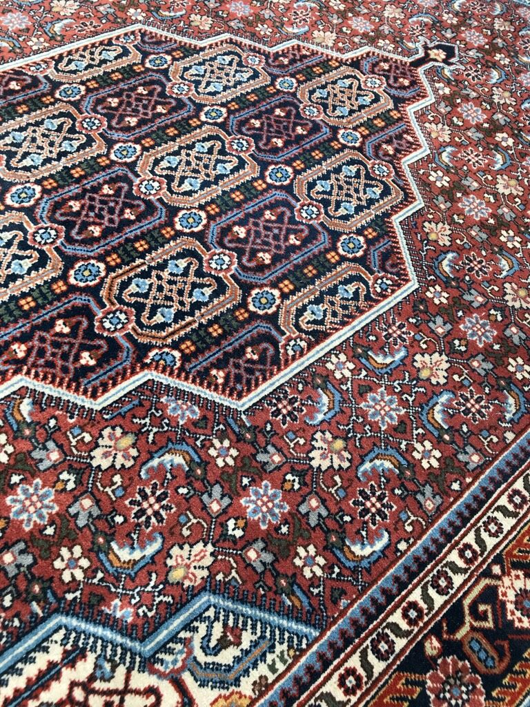Old transylvanian carpet 202x304cm