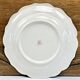 Ancien plat rond Gien modèle Paysages roses 1938 1960