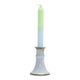 Danish vintage lightgreen ceramic candlestick Desiree