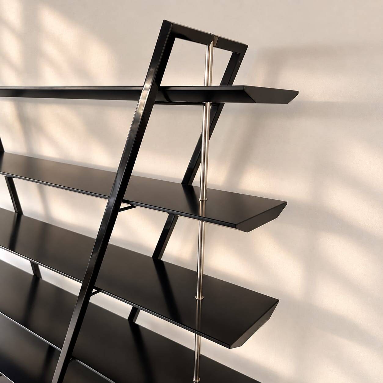 Large Italian postmodern free standing wall unit, 1980s