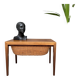 Side Table in Rosewood by Severin Hansen for Haslev Møbelfabrik, 1950s