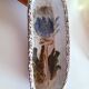 Thistle ceramic bowl, Albert Thiry, Vallauris 1960.