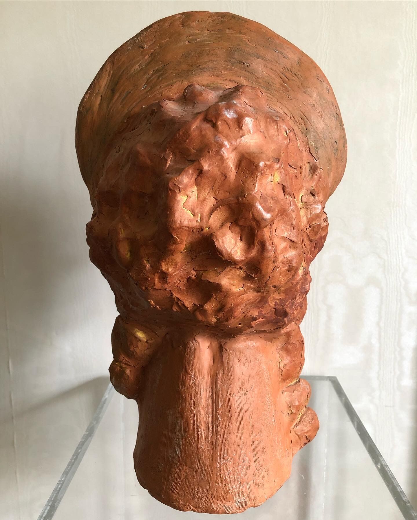 Terracotta head from the 40s
