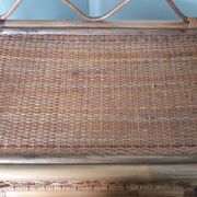 Rattan and wicker chest of drawers