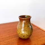 ceramic vase / handcrafted stoneware from the 70s
