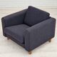 1970s, Danish design by H.J. Wegner, reupholstered armchair, model GE300.