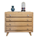 Commode vintage chêne brut