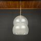 Suspended Murano lamp attributed to Mazzega, Italy, 1960s.