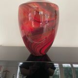 Blown glass vase