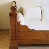 Solid cherry boat bed