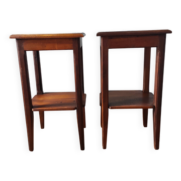 Pair of 1940/50 sofa end tables