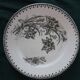 Set of 6 plates dark green iron earth "Raoul"