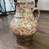 Stoneware pitcher