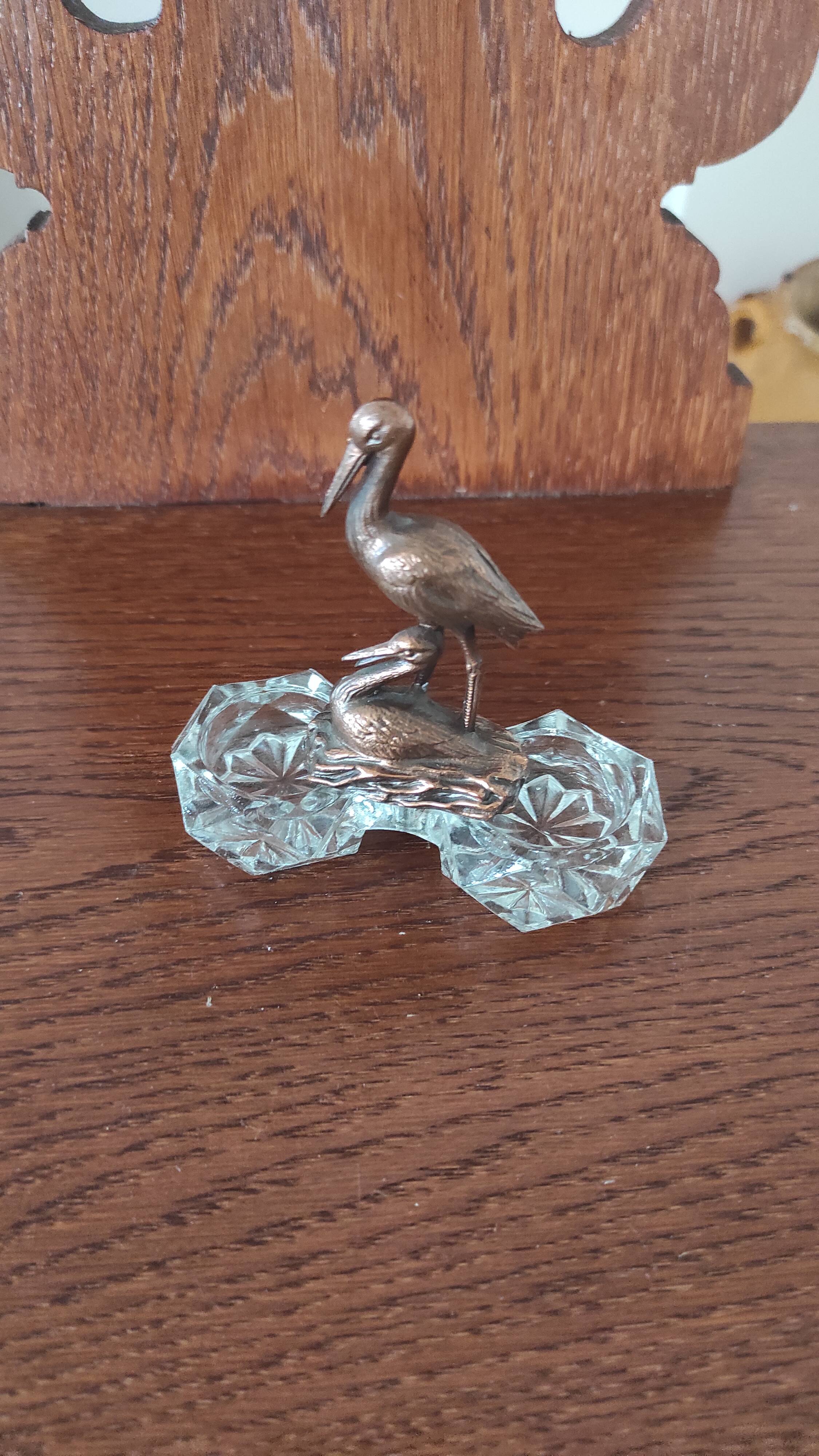 Salière et poivrier cigogne alsace