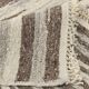 8x10 Beige & Light Brown %100 Wool Handmade Striped Kilim Rug, 232x291 Cm