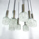 Cascade lamp by Wortmann & Filz Germany 70s.