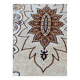 Pure combed wool Persian rug with flowers 200x300 Teppich imperial