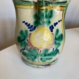 Vase pitcher 18th Italian glazed earth of Vietri Amalfi