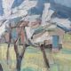 Peinture à l’huile du milieu du siècle