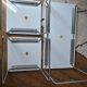 Vintage brabantia nesting tables trio – 1960s