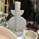 Resin candle holder
