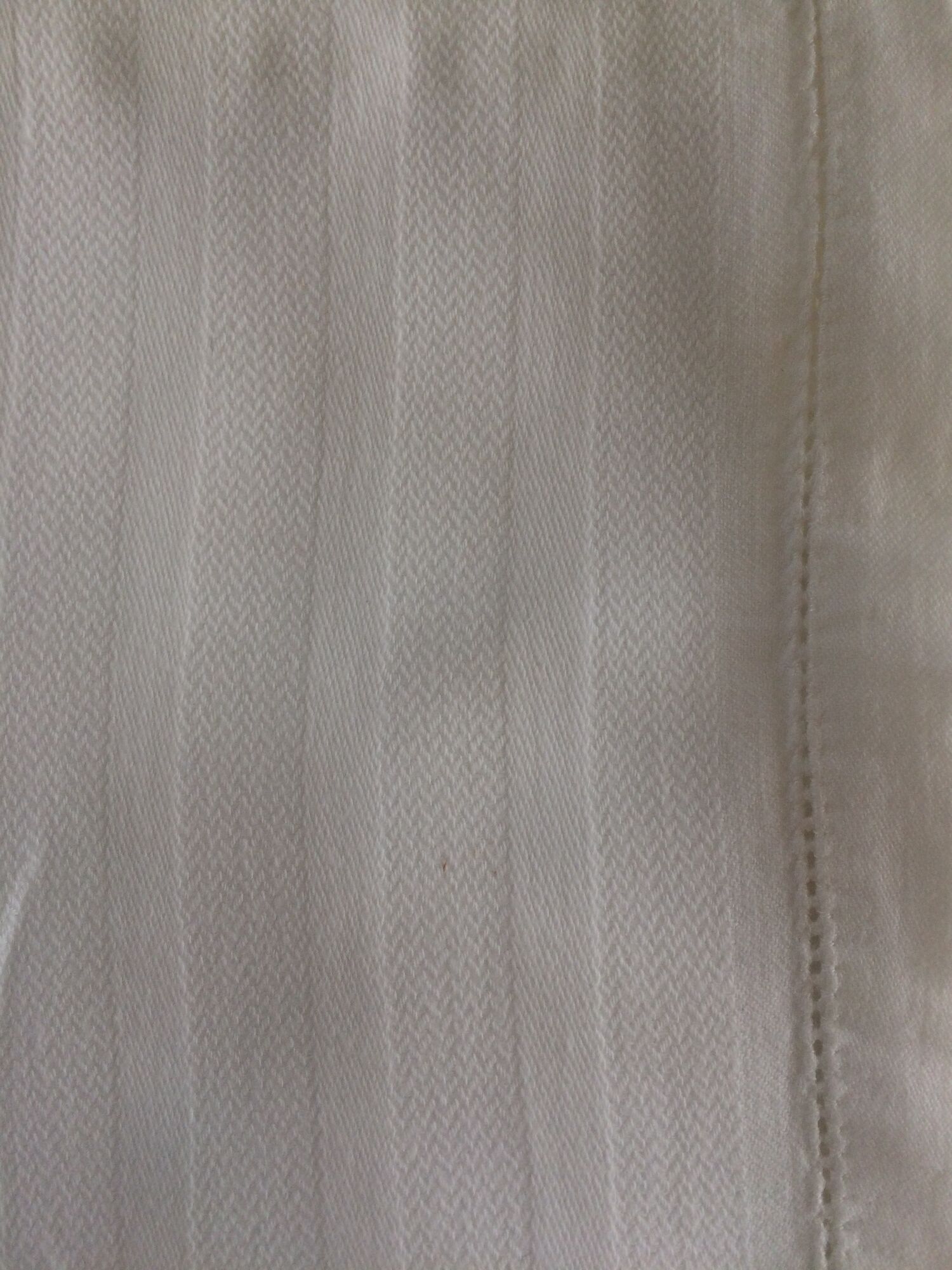 8 white cotton rafter cloths