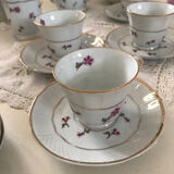 Service café porcelaine