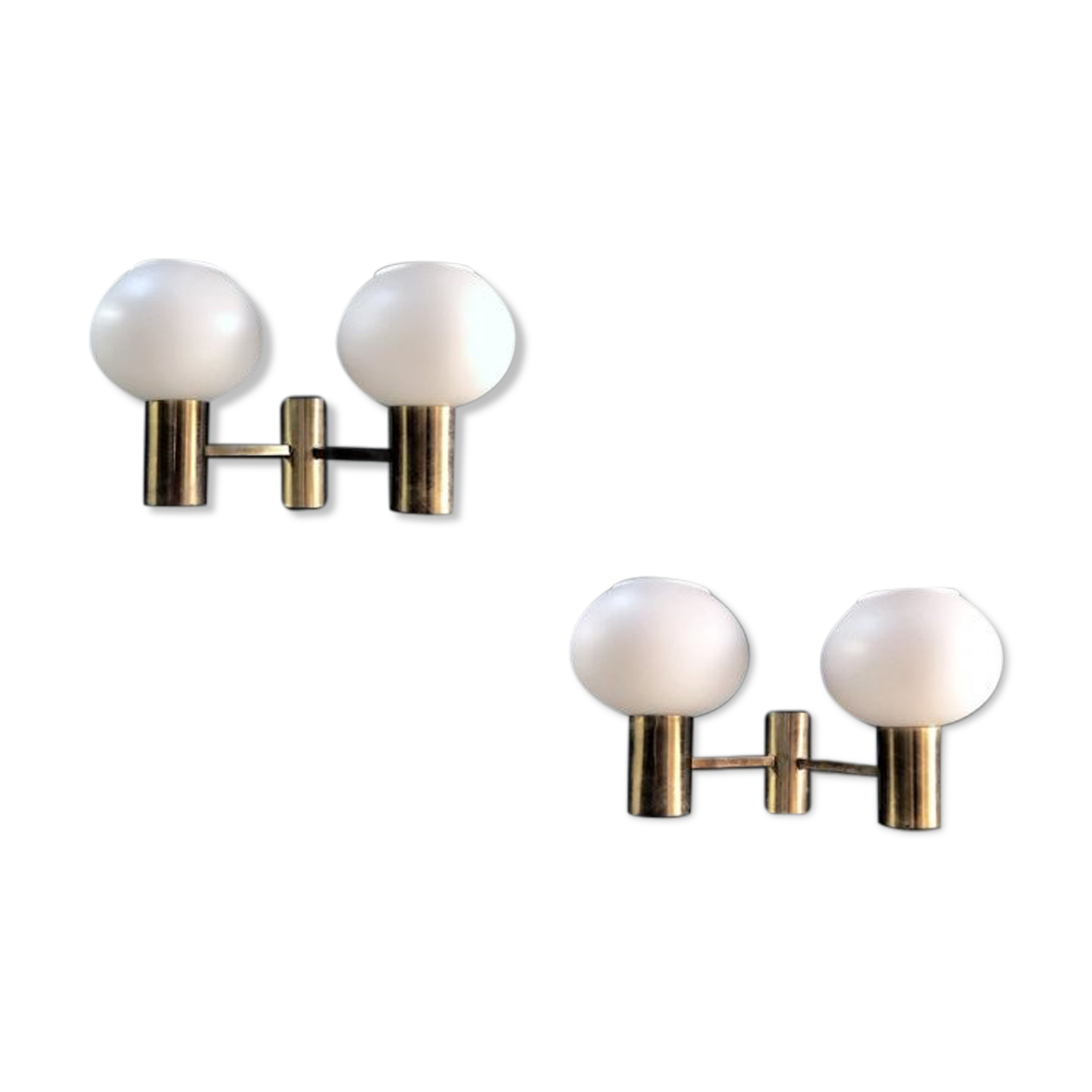 Pair of wall lamps 70s