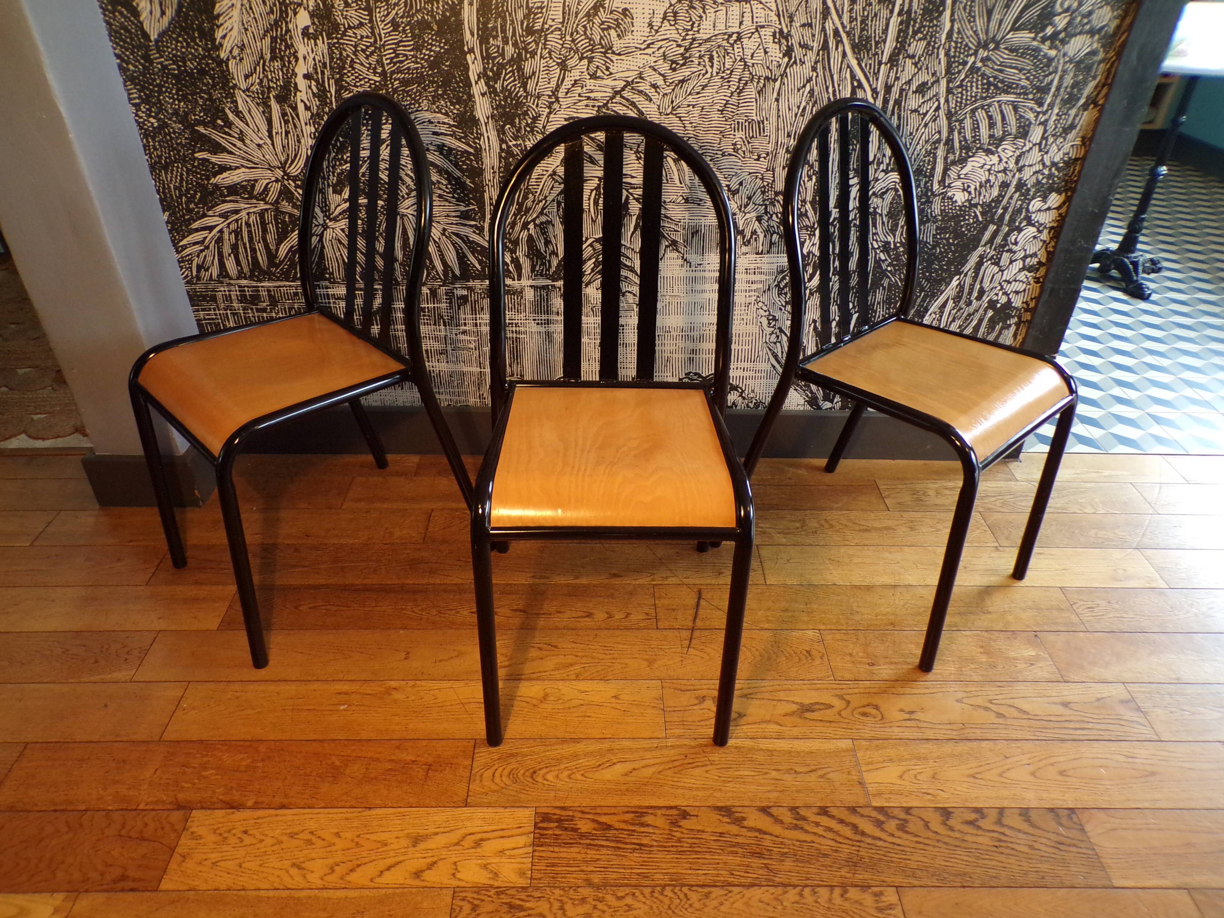 3 Mallet-Stevens chairs