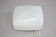 Milk glass wall or ceiling lamp, czechoslovakia, 1970