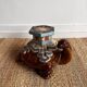 Ceramic plant stand porte plante Turtle