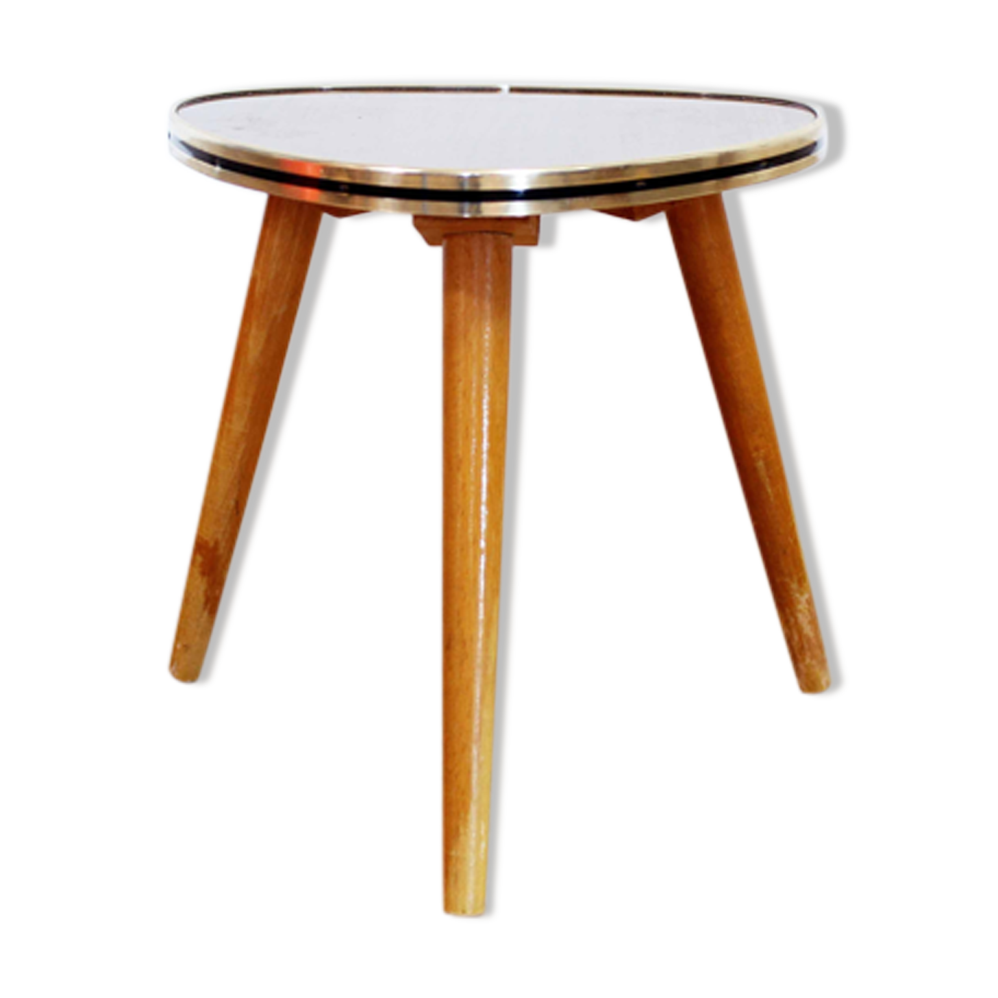 Tripod pedestal tableformica