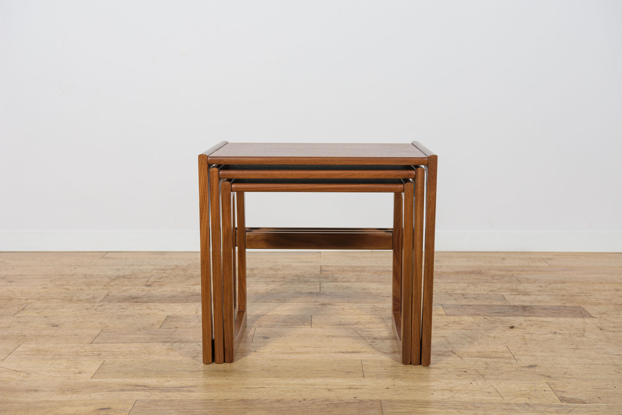 Mid-Century Modern Teak Nesting Tables Designed by R. Bennett for G-Plan, United Kingdom, 1960s
