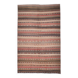 Red & Brown Vintage Kilim Rug 152x233Cm SK 241325