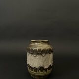 ceramic & enameled vase - Mid-century decorative arts, Germany