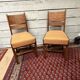 Pair of oak chairs in Art Deco design, Netherlands.