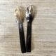 Horn salad servers