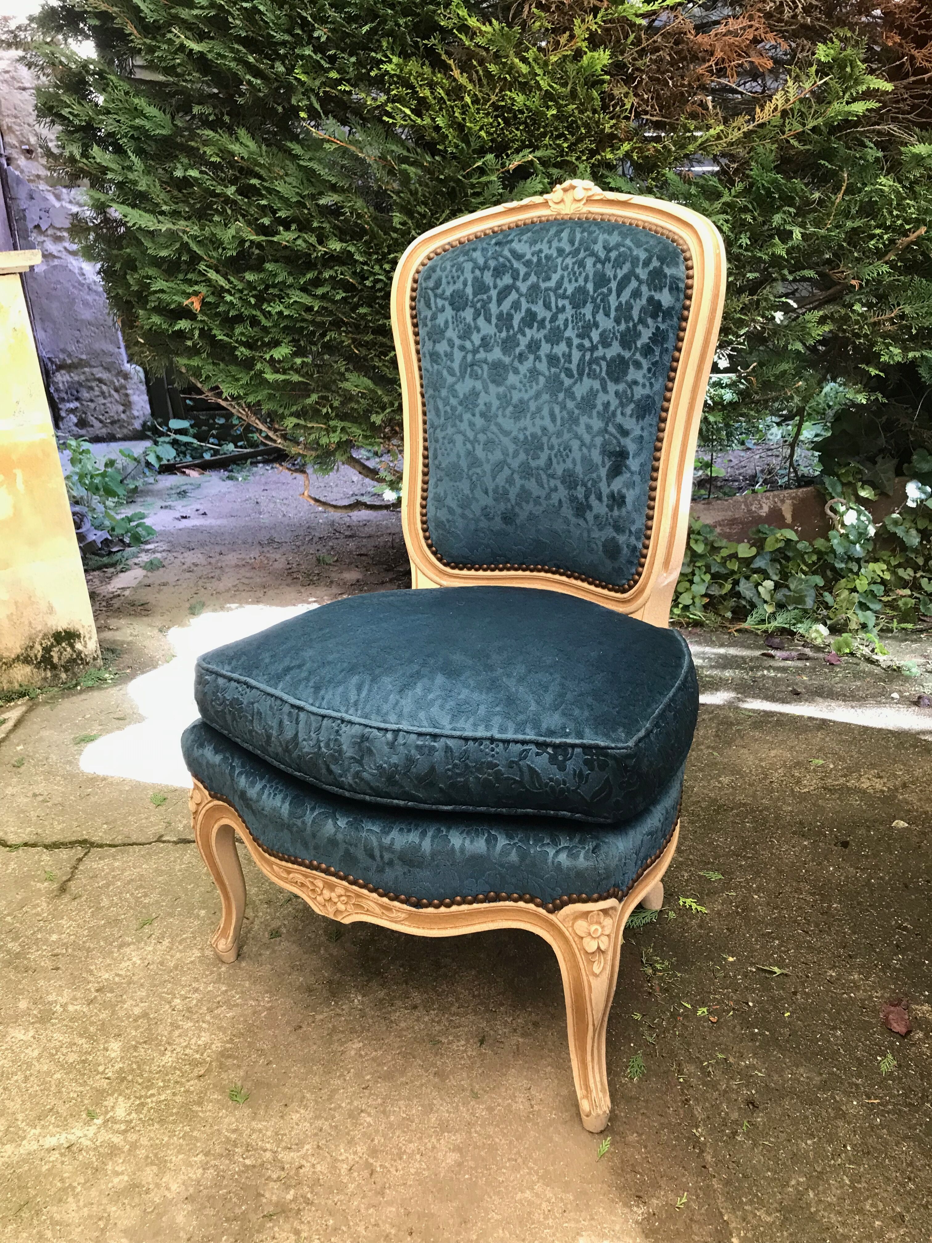 Chauffeuse Louis XV