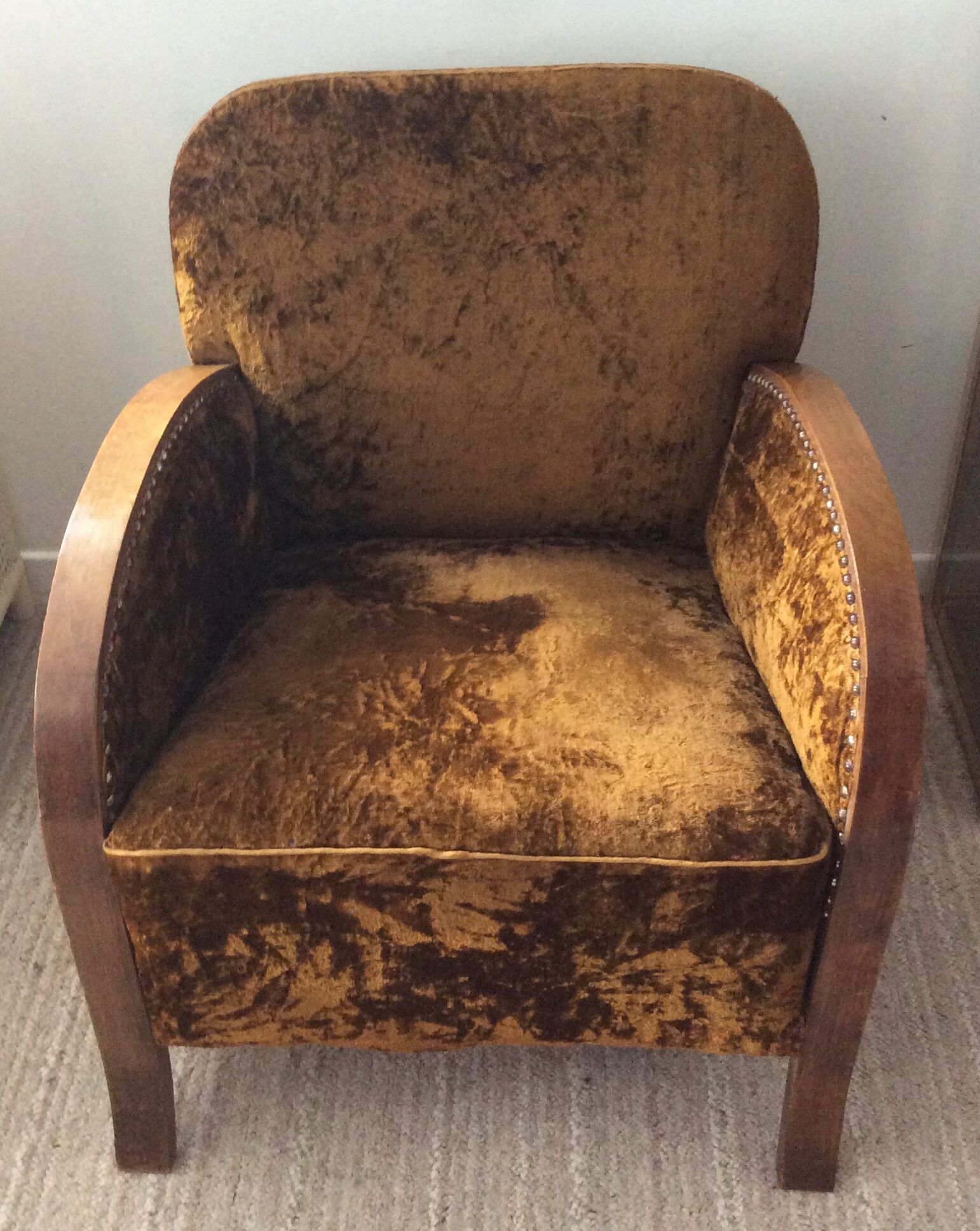 Fauteuil club des années 60