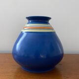 Vase style Art Déco en grès émaillé, Mosa Maastricht